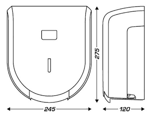PORTA ROLLOS HI-SET LUXE