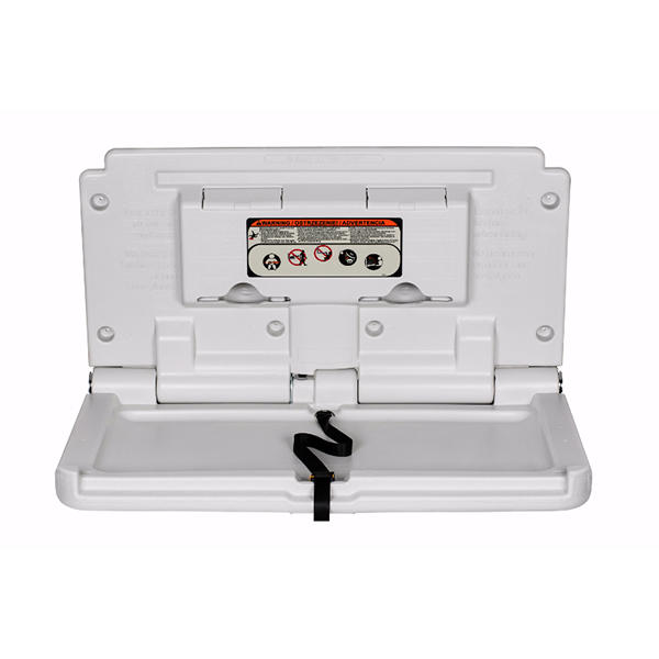 HORIZONTAL POLYETHYLENE DIAPER CHANGING STATION HI-SET