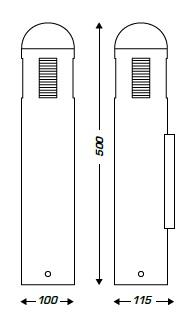 CENICERO TOTEM MURAL 1L